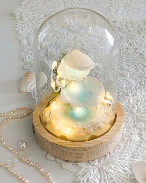 Sea Clam Pearl Night Light Dreamy Shell & Pearl