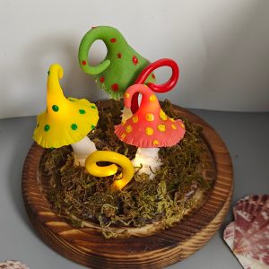 Fairy Garden Mushroom Lamp