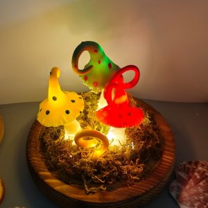 Fairy Garden Mushroom Lamp