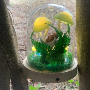 Romantic Fairy Mushroom Lamp Spirit Lovers Pool