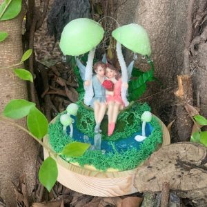 Romantic Fairy Mushroom Lamp Spirit Lovers Pool