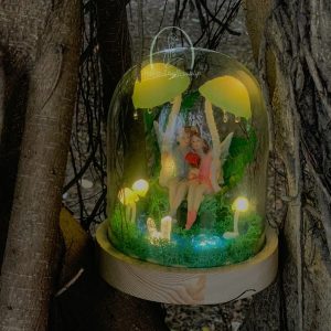 Romantic Fairy Mushroom Lamp Spirit Lovers Pool