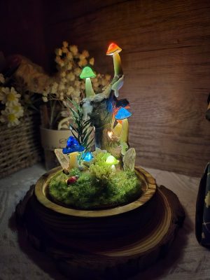 Cozy Glow Mushroom Art Decor Mushroom Night Light